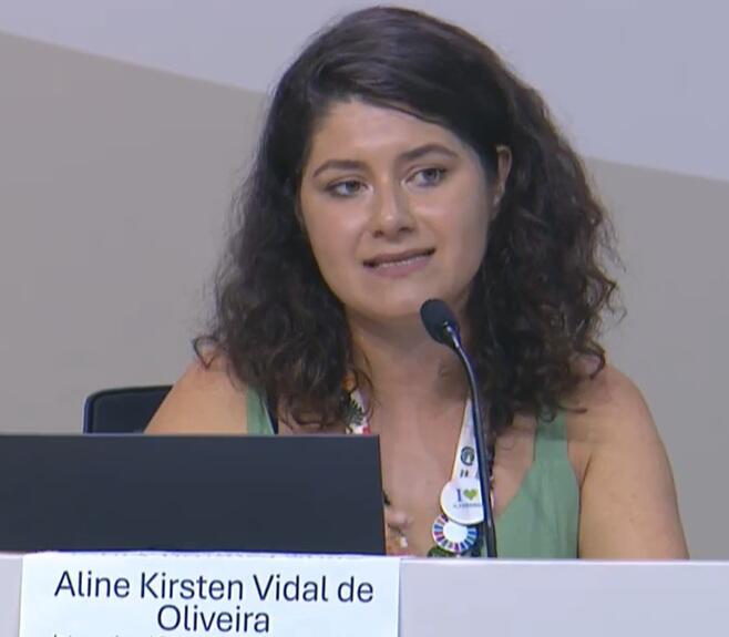 Dr. Aline Kirsten, Young ISES Representative