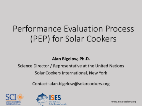 Webinar presentation by Dr. Alan Bigelow